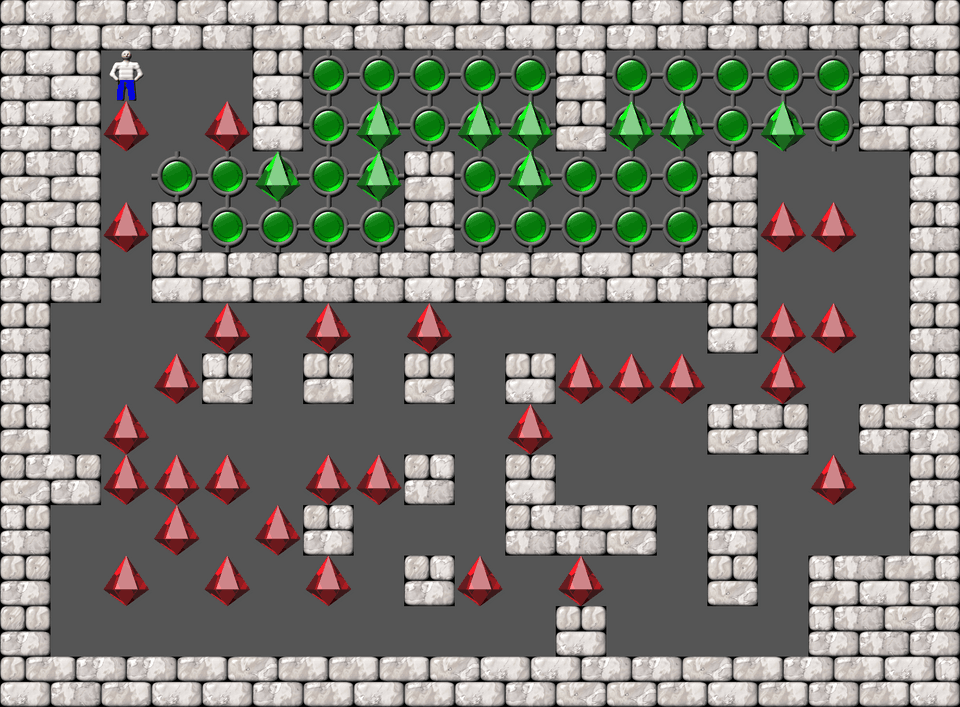 Sokoban Bugs1005 collections level 117